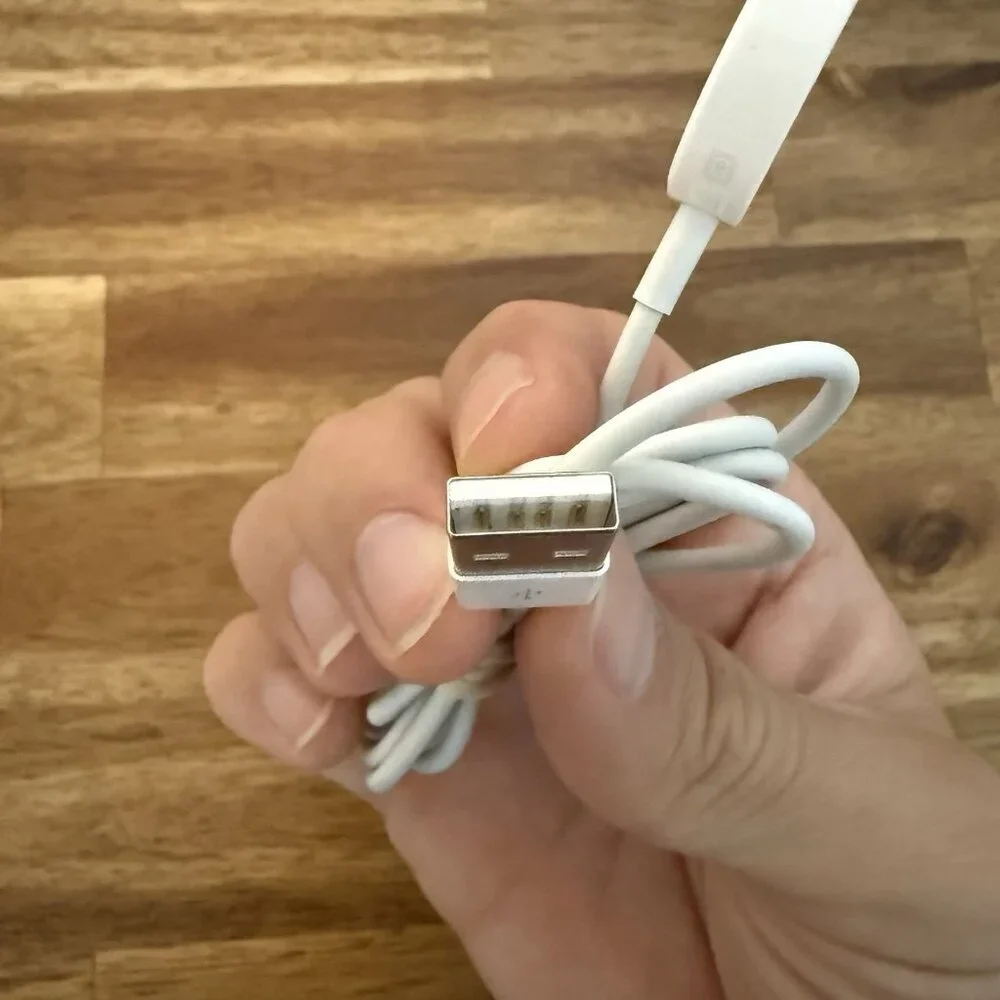 Apple Watch Magnetic Charger USB-A 1M White/White A1768 Genuine OEM USED Tested